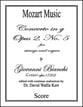 Concerto in G, Opus 2, No. 5 Orchestra sheet music cover